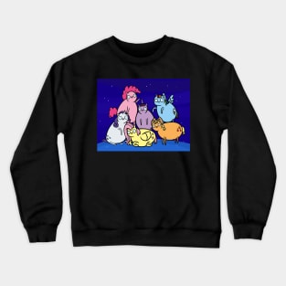 This horse is whack Crewneck Sweatshirt